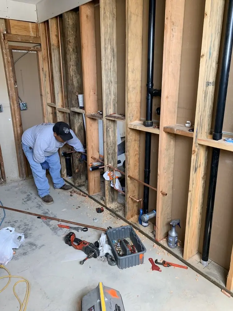 Commercial rough-in plumbing for Commercial Plumbing in Pecan Valley